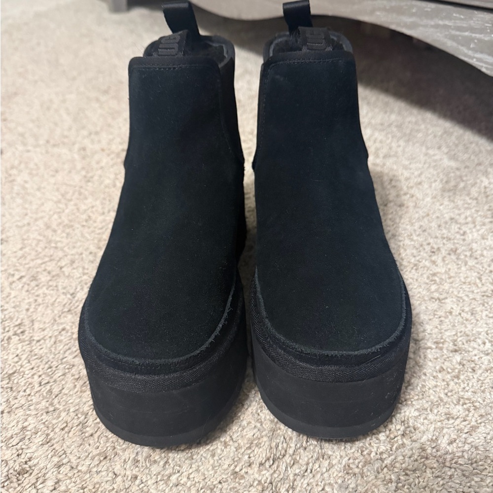 UGG Black Neumel Platform Boots